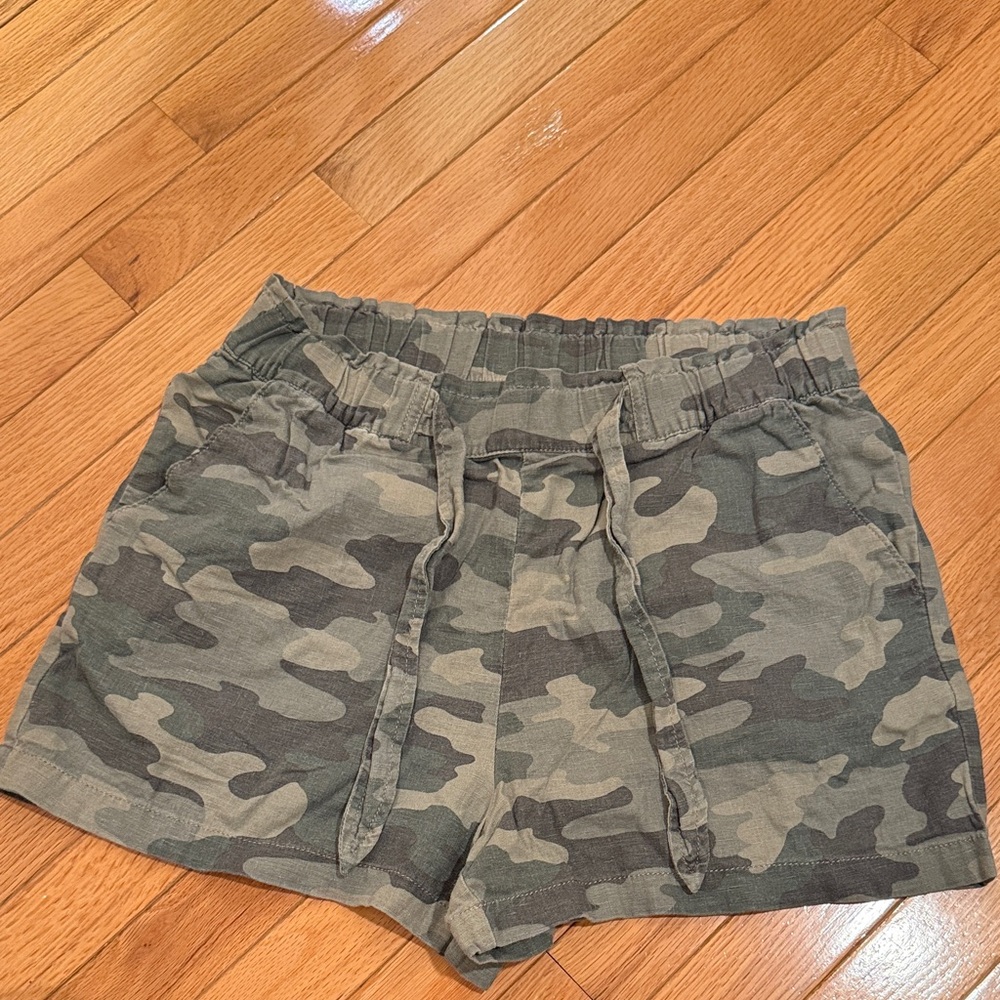 Lucky Brand Green Camouflage Shorts